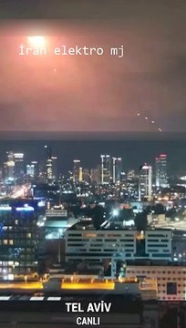 İran İsrail'i vurdu İran İsrail'e füze saldırısı başlattı