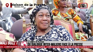 Le comité de pilotage du dialogue inter-maliens face à la presse