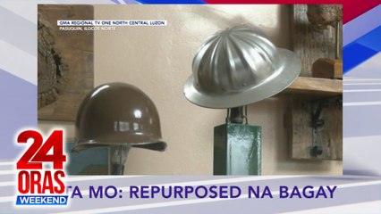 Vintage collector, kumikita ng mahigit P15,000 kada buwan sa pagre-repurpose ng mga patapong gamit | 24 Oras Weekend