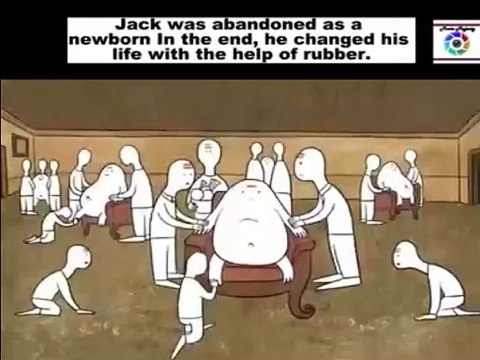 Jack fue abandonado cuando era recién nacido y al final cambió su vida con la ayuda de goma
