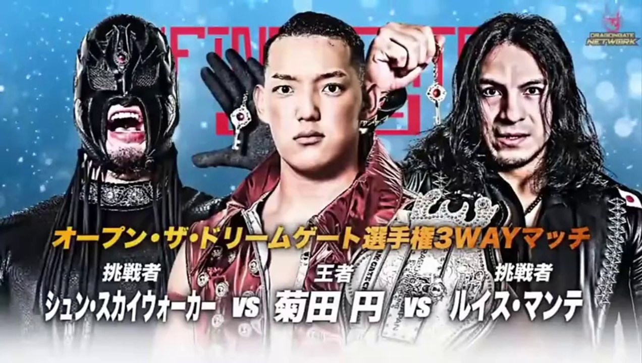 Madoka Kikuta vs. Luis Mante vs. Shun Skywalker - Dragon Gate Open The Dream Gate Title: FINAL GATE 2023