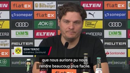 Dortmund - Terzić : “Extrêmement important de rentrer vainqueurs aujourd’hui”
