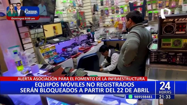 Celulares no registrados serán bloqueados a partir del 22 de abril