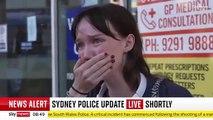 'I thought I was going to die': Woman breaks down after Sydney stabbing