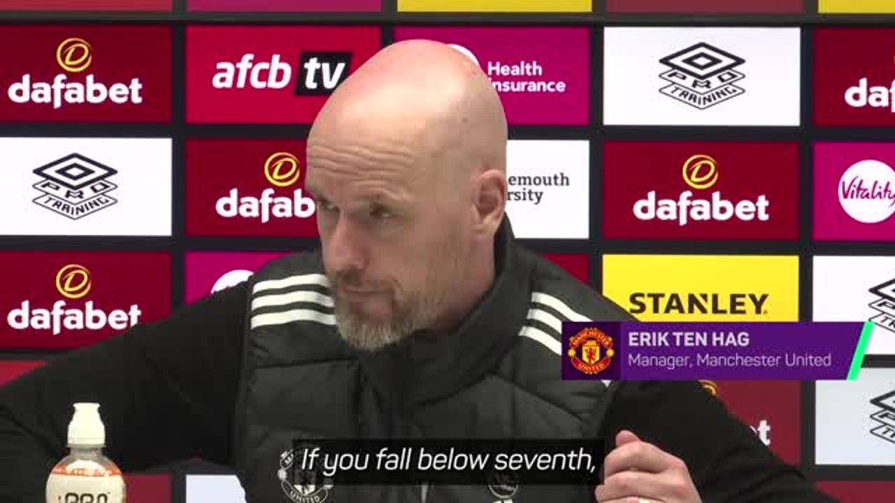 Erik ten Hag storms out of press conference