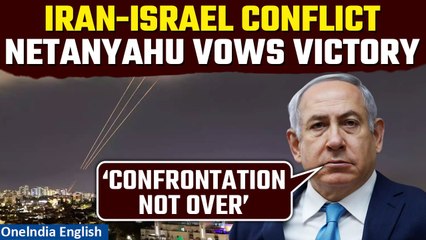 Télécharger la video: Iran Attacks Israel: Israel's Netanyahu vows victory, fears of wider conflict grow | Oneindia