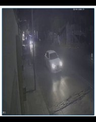 Palermo, scontro tra due auto nella notte in corso Alberto Amedeo: l'incidente ripreso da una telecamera