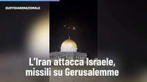 L'Iran attacca Israele, missili su Gerusalemme