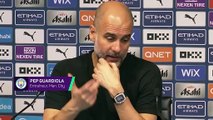 Guardiola : “Nous nous rapprochons de la qualification pour la Ligue des champions”