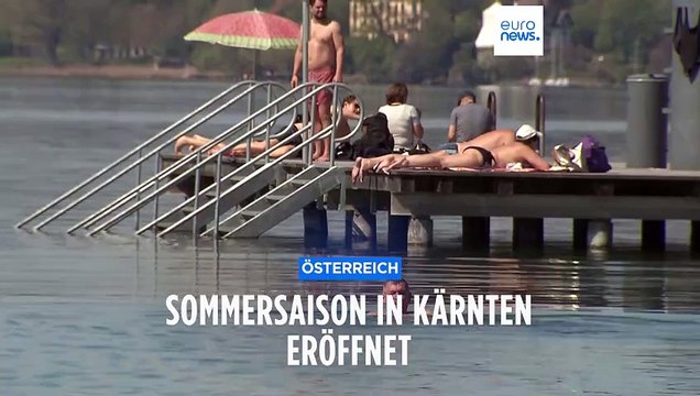 Schon im April: Sommersaison im Strandbad am Wörthersee ist eröffnet