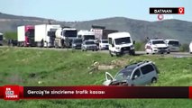 Gercüş'te zincirleme trafik kazası