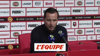 Stéphan : « On ne peut pas accepter de perdre de cette manière » - Foot - L1 - Rennes