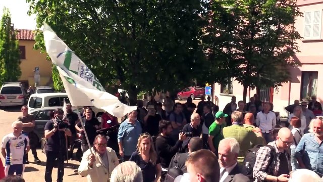 40 anni Lega, videoracconto: i militanti da Bossi a Gemonio. Castelli: Salvini non è il benvenuto