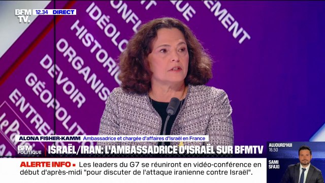 Alona Fisher-Kamm, ambassadrice et chargée d'affaires d'Israël en France: Israël ne veut pas voir un embrasement régional