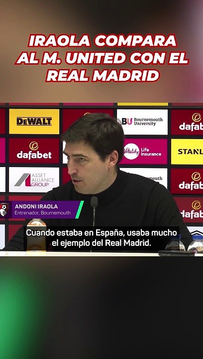 Iraola se acuerda del Real Madrid