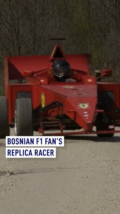 Bosnian F1 fan brings speed dreams to the mount...