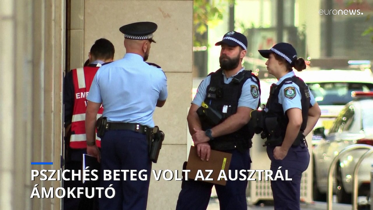 Nem terrorista, hanem pszichés beteg volt az ausztrál ámokfutó