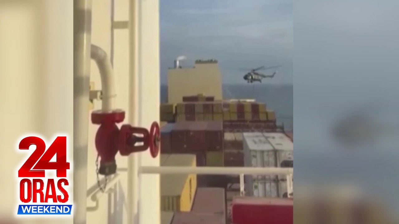 Israel, pinaulanan ng 300 missile at drone ng Iran; Iron Dome ng Israel, sinalag ang pag-atake | 24 Oras Weekend