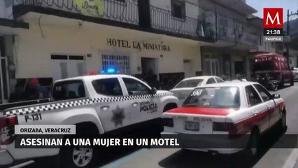 Mujer de 21 años encontrada sin vida en motel de Orizaba, Veracruz