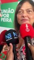 Eleições 2024: Alice Portugal no lançamento da pré-candidatura de Zé Neto em Feira de Santana