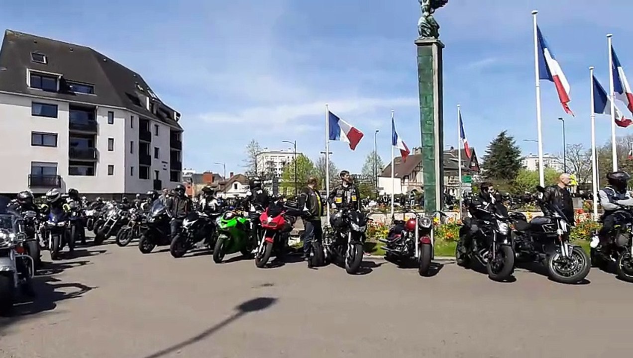 Les motards en colère, à Alençon.