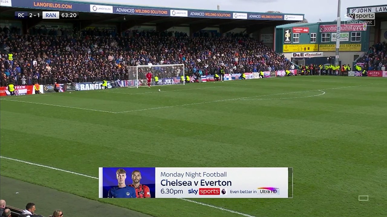 Ross County Vs Rangers 2 half