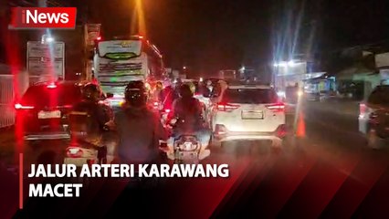 Jalan Tol Trans Jawa Terapkan One Way, Berimbas Jalur Arteri Karawang Macet