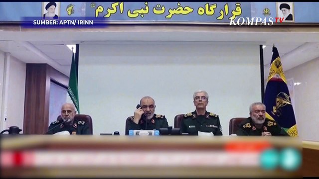 Iran Rilis Detik-Detik Dimulainya Operation True Promise Serangan Iran ke Israel