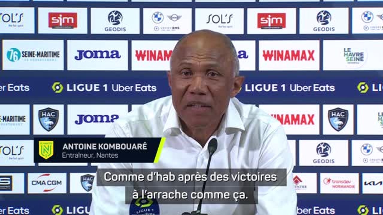 Nantes - Kombouaré : "Énormément de joie"