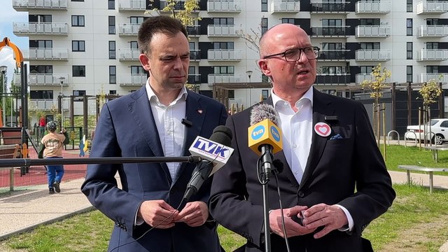 Andrzej Domański poparł Marka Wojtkowskiego na prezydenta Włocławka