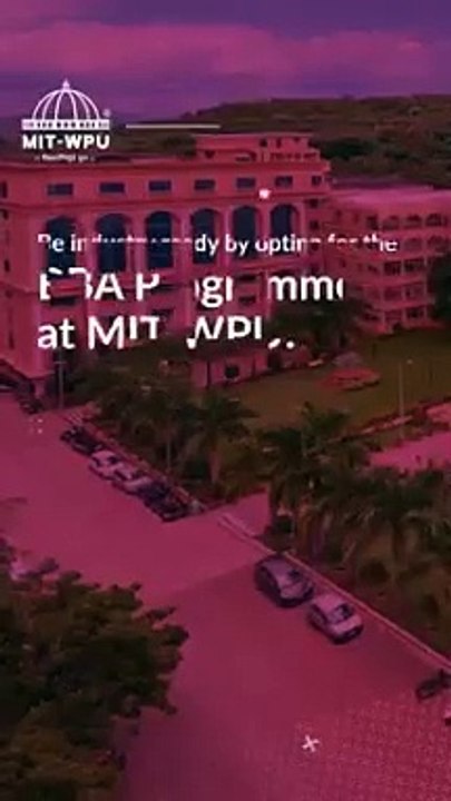 Lead your way and opt for the BBA programs at MIT-WPU