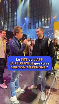 Quel est le site ou l'app la plus utile que tu as sur ton téléphone