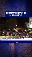 ‘Israel's aggression will not go unanswered’