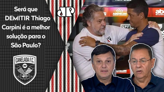 A questão não é apenas demitir, mas quem vai contratar... Demitir Thiago Carpini é a melhor opção?