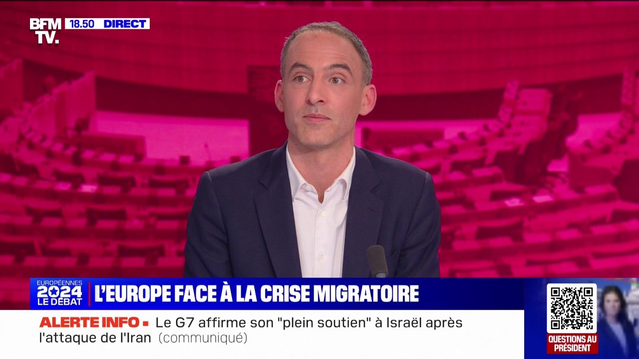Raphaël Glucksmann sur la crise migratoire: "Aujourd'hui on a des politiques qui créent le désordre et l'indignité"