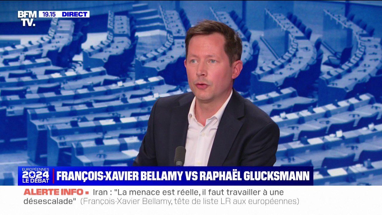 François-Xavier Bellamy: "Les agriculteurs français respectent aujourd'hui les normes environnementales les plus élevées au monde" f