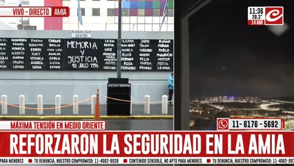 AMIA condenó el ataque de Irán contra Israel: