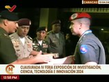 Concluye IV Feria Exposición de Investigación, Ciencia, Tecnología e Innovación en Caracas