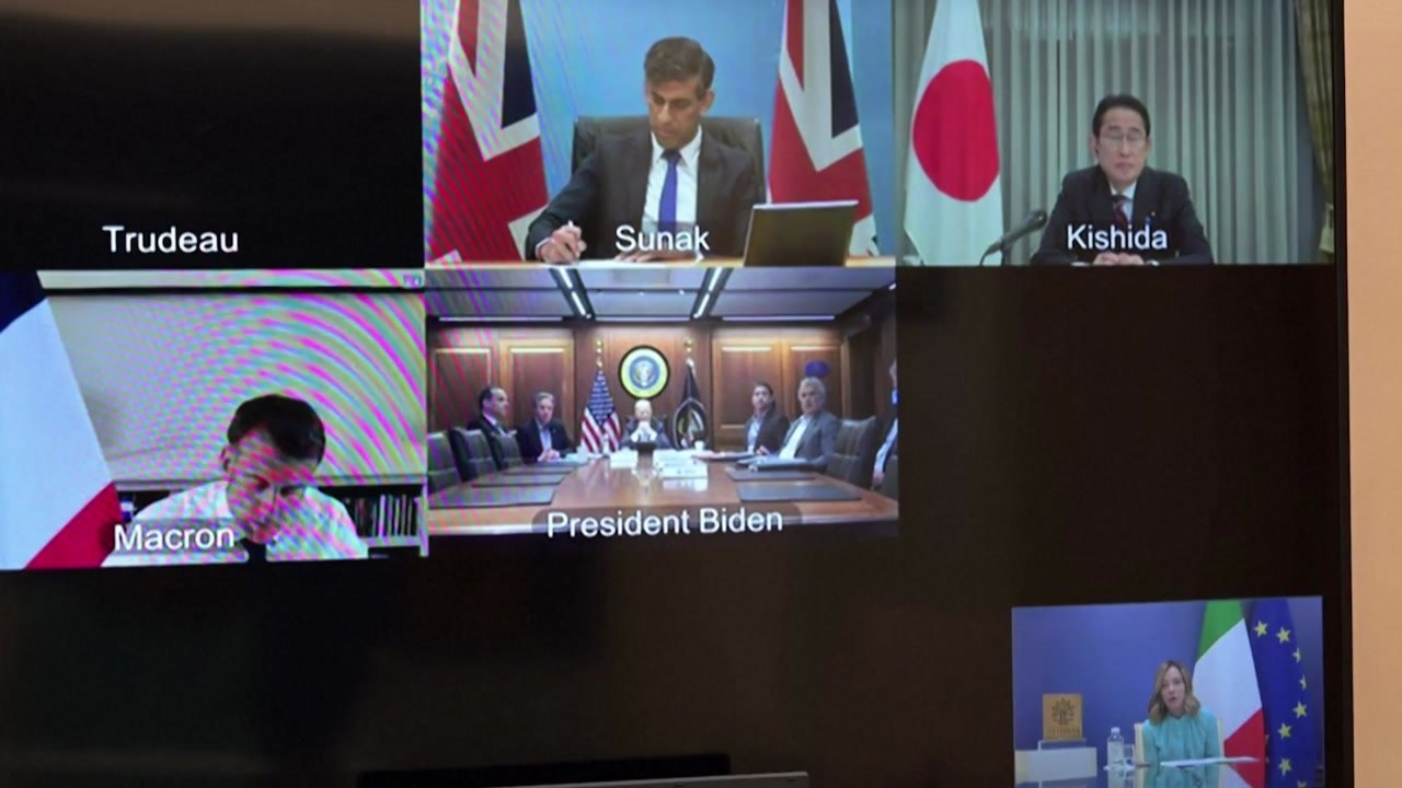 G7 정상, 화상회의 열어 중동 사태 논의..."불안정 초래 시 추가 조치" / YTN