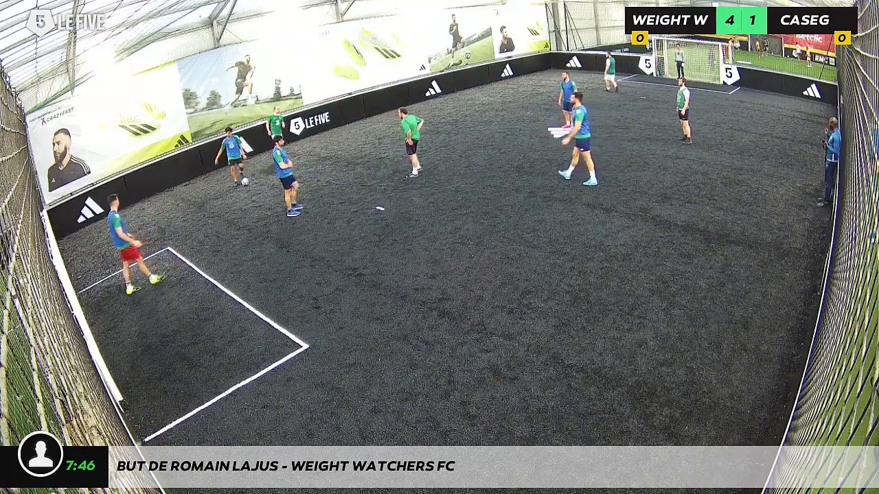 But de Romain LAJUS - WEIGHT WATCHERS FC