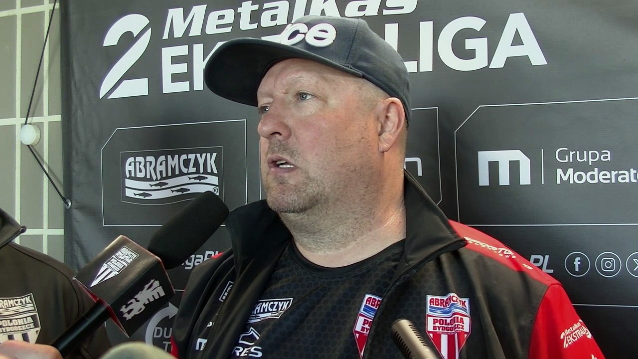 Trener Tomasz Bajerski po meczu Abramczyk Polonia - Ostrovia