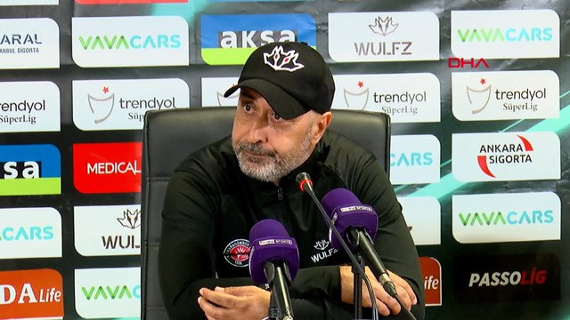 Fatih Karagümrük Teknik Direktörü Tolunay Kafkas'ın açıklamaları