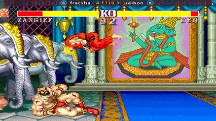 Street Fighter II'  Champion Edition - fracsha vs zeibon FT10