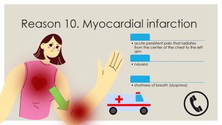 Myocardial infarction can cause arm pain