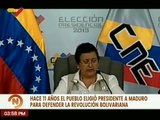 Pueblo venezolano eligió a Nicolás Maduro hace 11 años para defender la soberanía revolucionaria