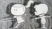 1950s Lifesavers little boy and little girl animated TV commercial