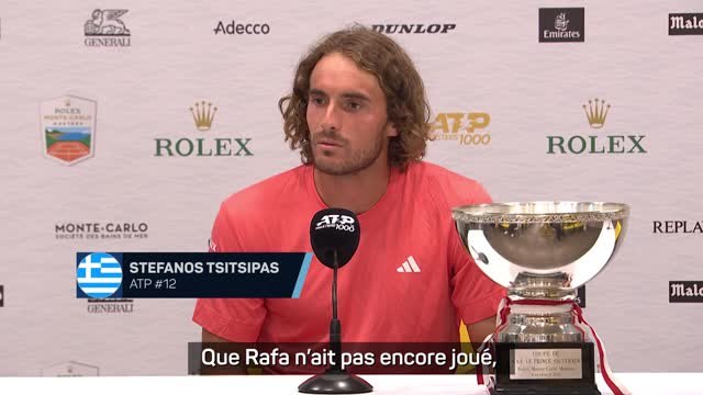 Barcelone - Tsitsipas : Je ne serais pas surpris de voir Nadal en finale