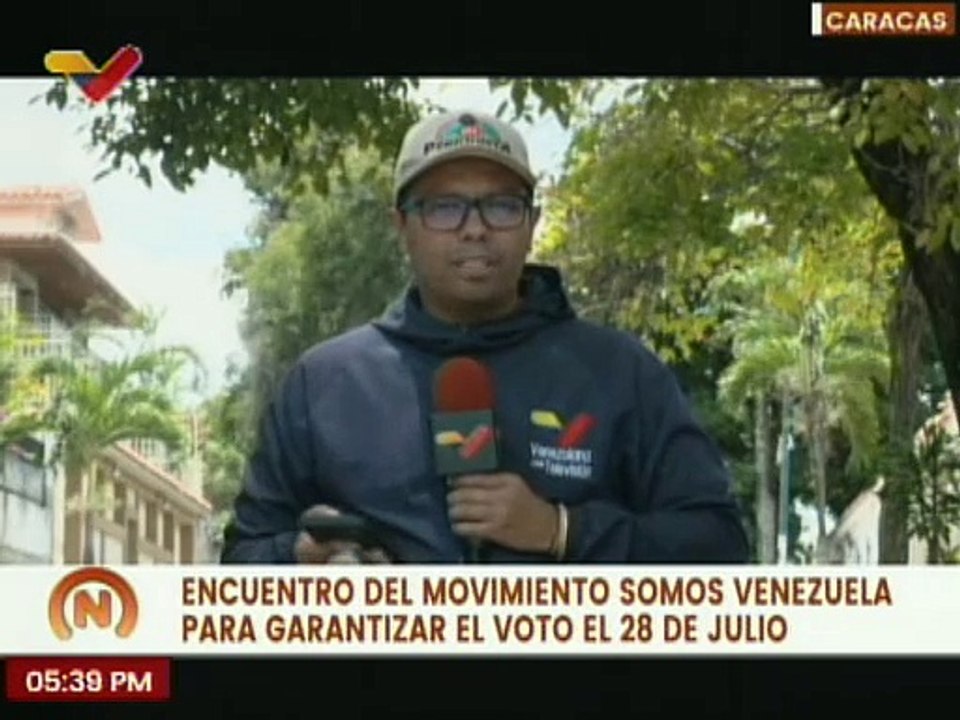 Caracas | Movimiento Somos Venezuela sostienen encuentro para definir detalles de cara al 28 julio