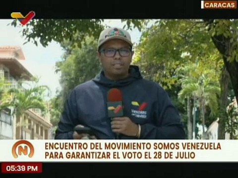 Caracas | Movimiento Somos Venezuela sostienen encuentro para definir detalles de cara al 28 julio