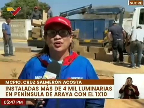 Sucre | Atienden casos del 1X10 del Buen Gobierno en materia de alumbrado público y salud en Araya